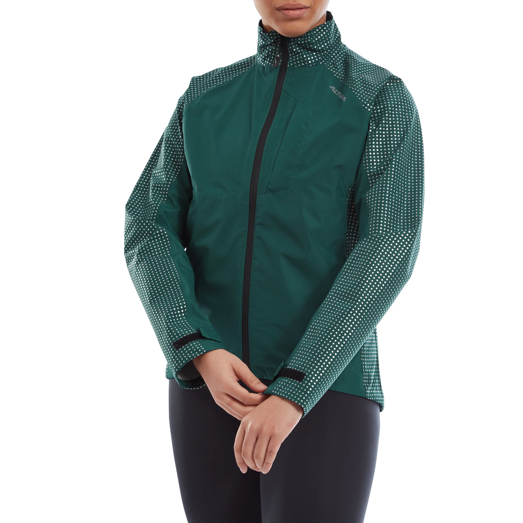 Nightvision Storm Women's Waterproof Cycling Jacket - Image 3