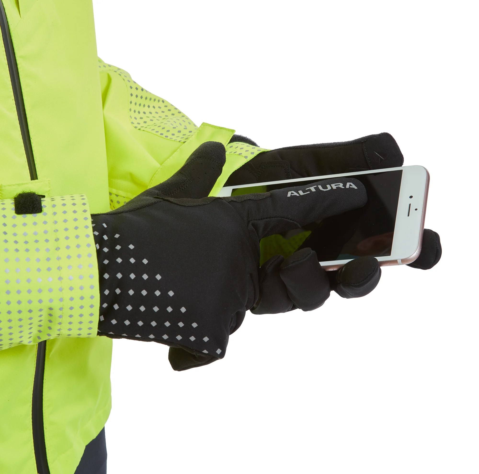 Nightvision Unisex Waterproof Insulated Cycling Gloves - Image 4