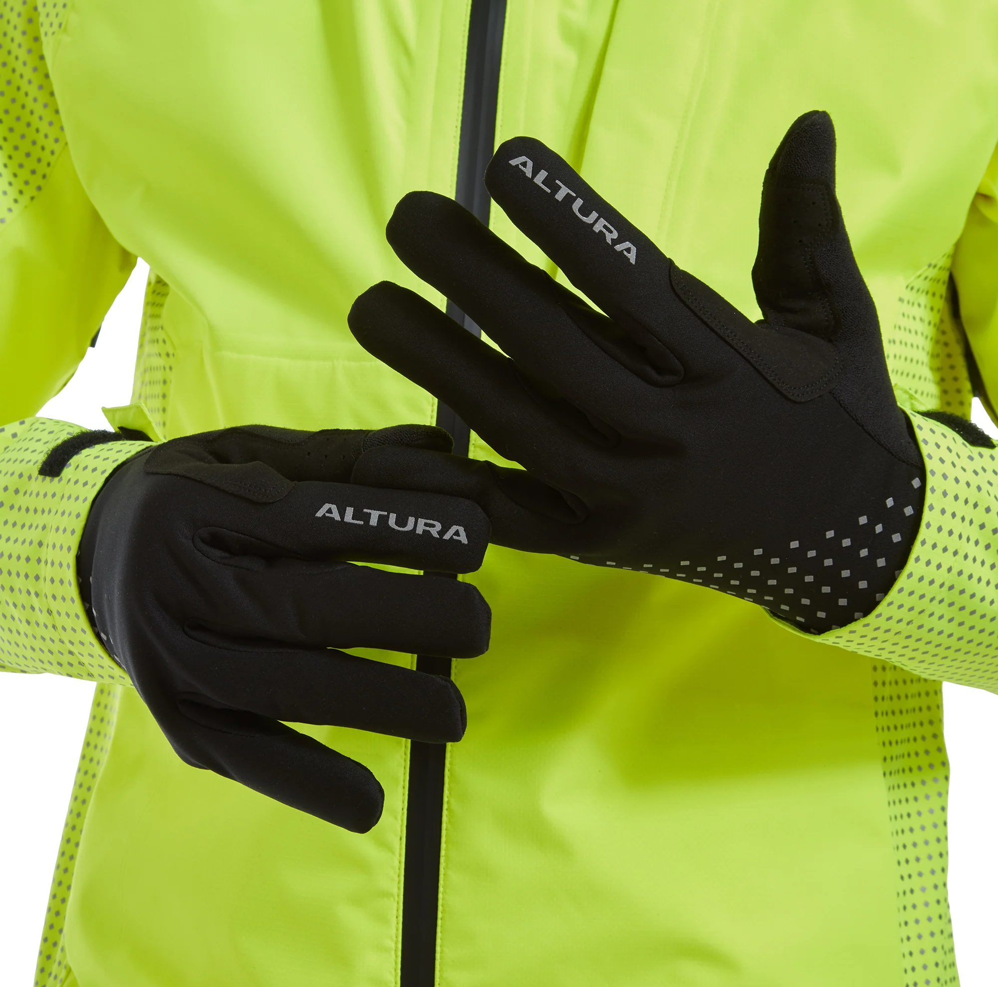 Nightvision Unisex Waterproof Insulated Cycling Gloves - Image 5