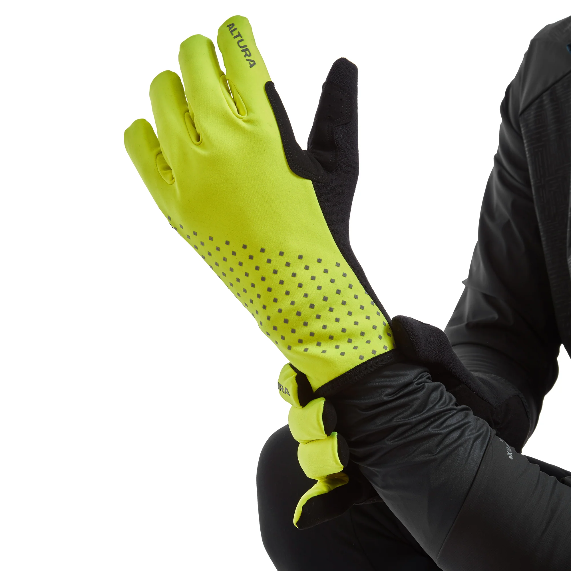 Nightvision Unisex Waterproof Insulated Cycling Gloves - Image 8